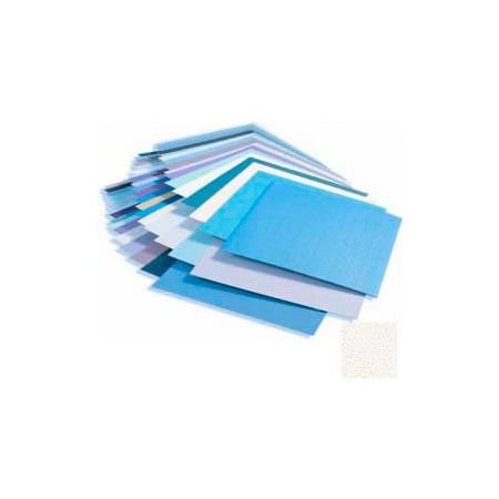 Pawling Rigid Vinyl Wall Covering, Pebblette/Haircell Texture, .060'' Thick, 4' X 8' Sheets, Mission White WC-60-4x8-554